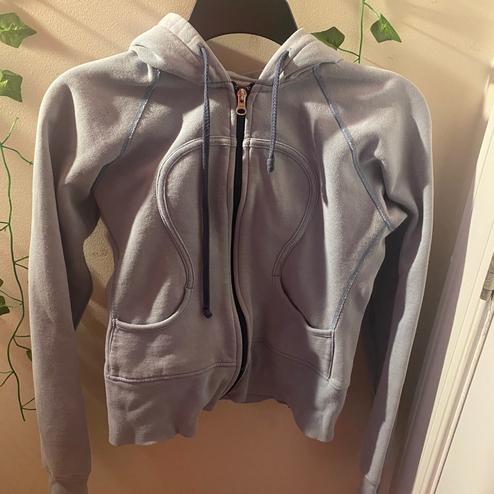 Lululemon blue scuba jacket